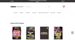 Desktop Screenshot of cdpacksuperstore.com